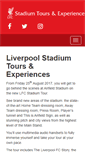 Mobile Screenshot of bookings.liverpoolfc.com
